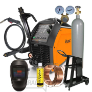 Zvárací Invertor Jasic EVO20 Mig 160+ Horák Binzel 3m + Zemniaci kábel 35-50 3m + Kukla + Ventil + Drôt + Vozík + Fľaša... Zvárací Invertor Jasic EVO20 Mig 160+ Horák Binzel 3m + Zemniaci kábel 35-50 3m + Kukla + Ventil + Drôt + Vozík + Fľaša... gallery main image