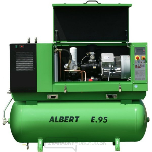 Skrutkový kompresor Atmos Albert E.95-10 Komfort + Vzdušník + Sušička