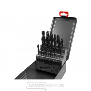 Vrtáky do kovu, súprava 25ks, O 1-13mm, HSS Vrtáky do kovu, súprava 25ks, O 1-13mm, HSS gallery main image