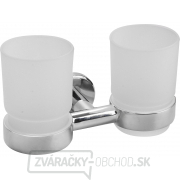 Držiak kefiek dvojitý, Chróm Držiak kefiek dvojitý, Chróm gallery main image