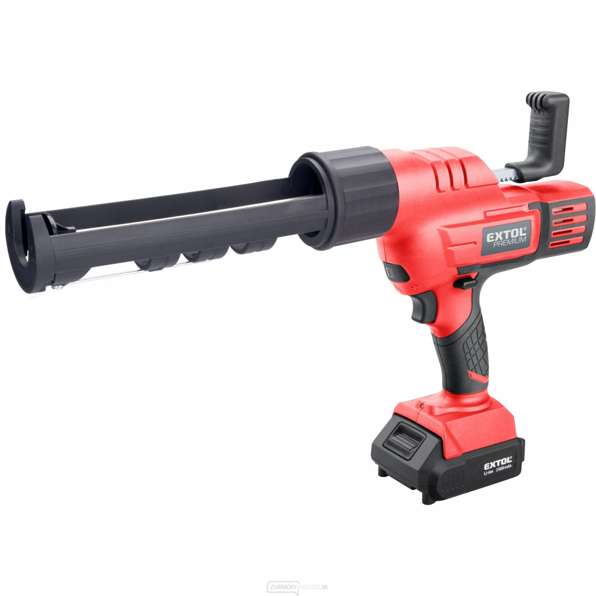 Pištoľ vytlačovacia, vaničková aku SHARE20V, 20V Li-ion, 2000mAh