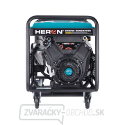 Elektrocentrála benzínová 23,5 HP/12kW/15kVA (400V), 12kW (230V), podvozok Náhľad