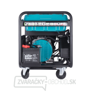 Elektrocentrála benzínová 23,5 HP/12kW/15kVA (400V), 12kW (230V), podvozok náhled