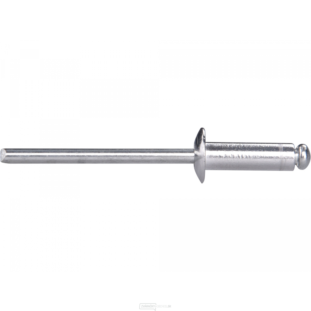 Sada hliníkových nitov 1000ks, O 4,0x12,7mm s plochou hlavou