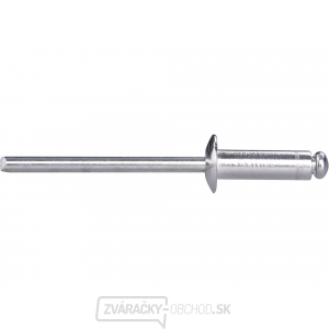 Sada hliníkových nitov 1000ks, O 4,0x12,7mm s plochou hlavou Sada hliníkových nitov 1000ks, O 4,0x12,7mm s plochou hlavou gallery main image