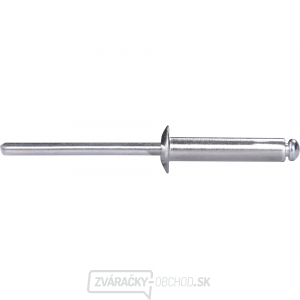 Nity trhacie hliníkové sada 500ks, O 4,0x19mm plochá hlava Nity trhacie hliníkové sada 500ks, O 4,0x19mm plochá hlava gallery main image