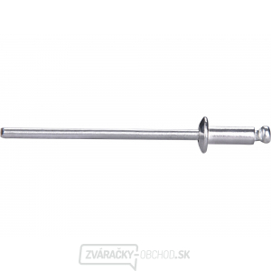 Nity trhacie hliníkové sada 1000ks, O 2,4x6mm plochá hlava Nity trhacie hliníkové sada 1000ks, O 2,4x6mm plochá hlava gallery main image