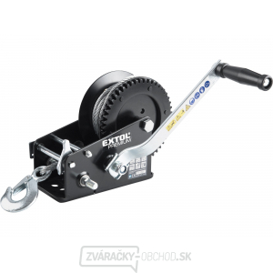 Navijak lanový s kľukou, do 1350kg/10m lanko Navijak lanový s kľukou, do 1350kg/10m lanko gallery main image