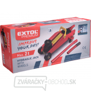 Zdvihák hydraulický pojazdový, 2t, zdvih 135-335mm Náhľad