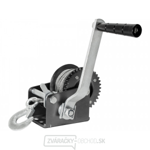 Lanový navijak s kľukou, do 360 kg/8 m lana Lanový navijak s kľukou, do 360 kg/8 m lana gallery main image