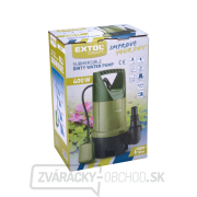 Ponorné čerpadlo Extol Premium 400W na znečistenú vodu, 7500l/h náhled
