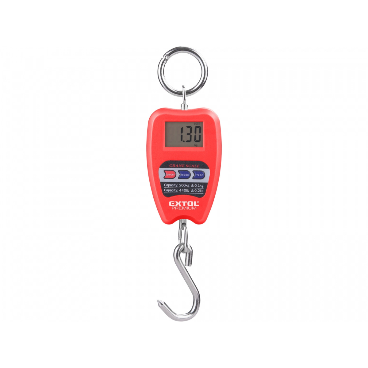 Digitálna závesná váha, 0,35 - 200 kg