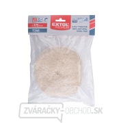 Vlnený leštiaci kotúč, obojstranný, T240, ⌀230 mm, 4vrstvová 100% vlna Náhľad