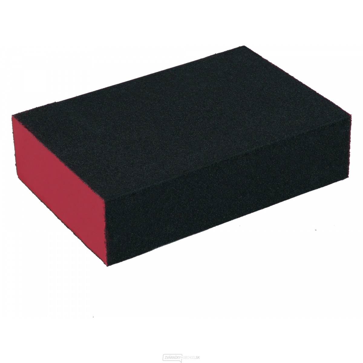 Brúsna špongia, 100x70x25mm, P60, štvorstranná, brúsny korund