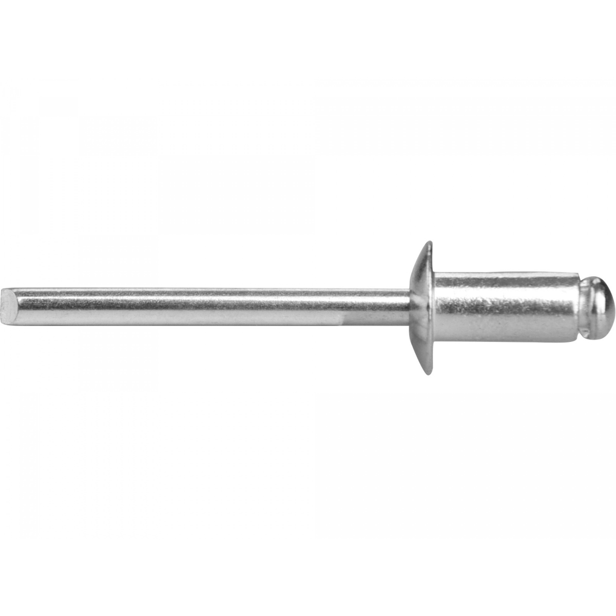 Sada hliníkových nitov 1000ks, O 3,2x6,4mm s plochou hlavou