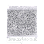 Sada hliníkových nitov 1000ks, O 3,2x6,4mm s plochou hlavou Náhľad