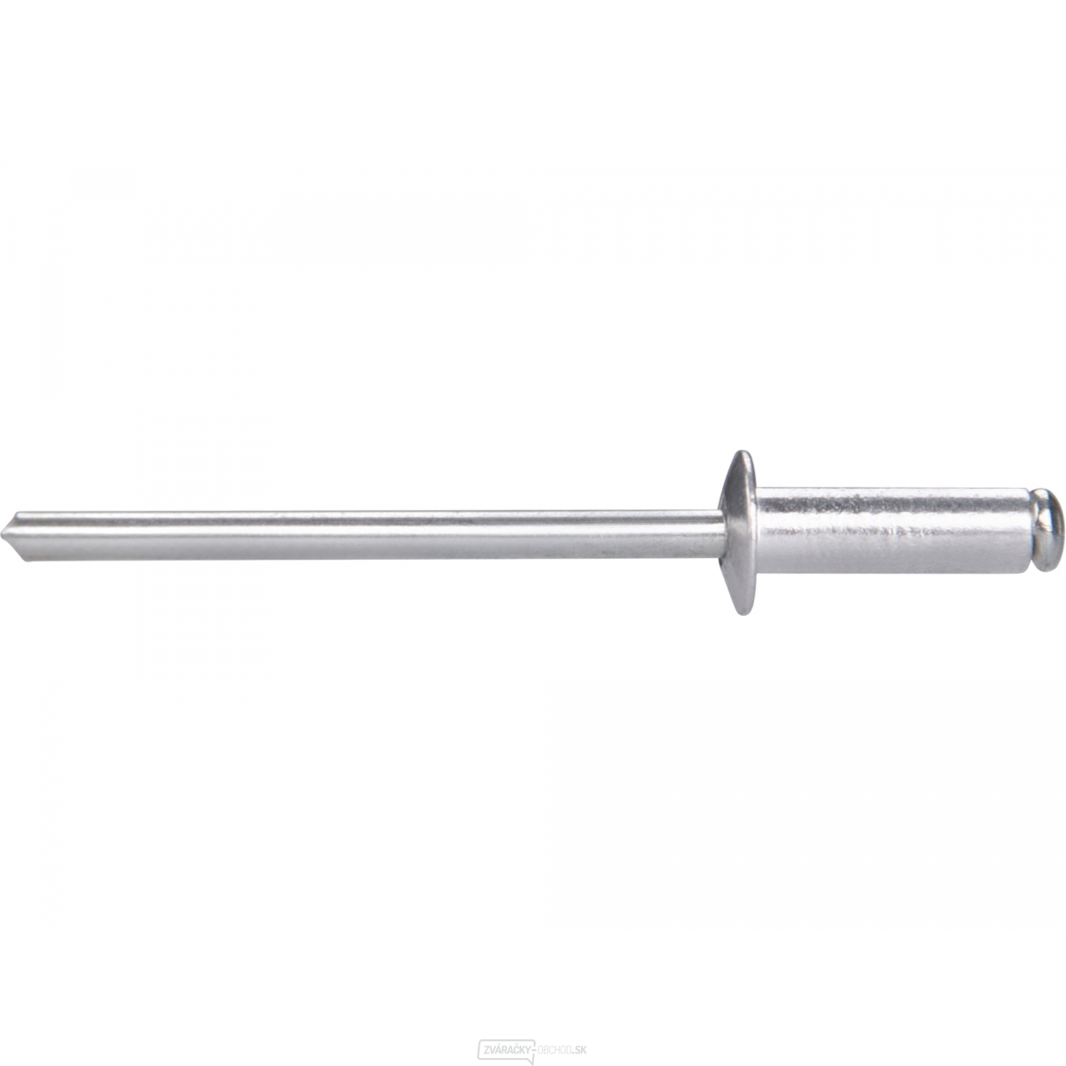 Sada hliníkových nitov 1000ks, O 3,2x9,6mm s plochou hlavou