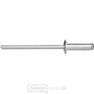 Sada hliníkových nitov 1000ks, O 3,2x9,6mm s plochou hlavou Sada hliníkových nitov 1000ks, O 3,2x9,6mm s plochou hlavou gallery main image