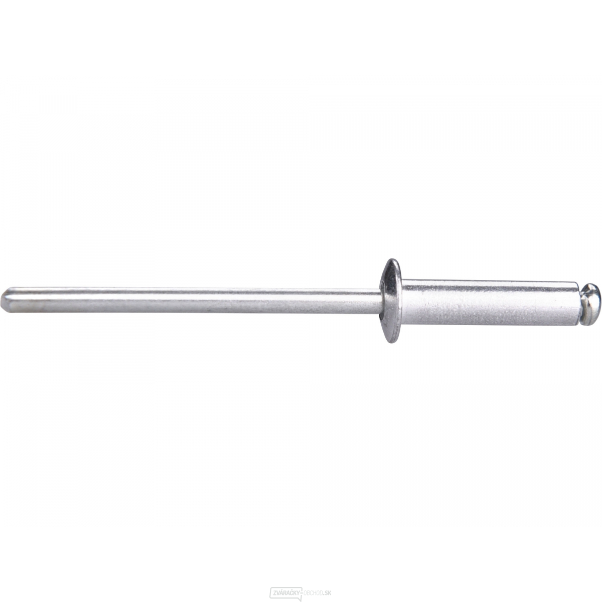 Sada hliníkových nitov 1000ks, O 3,2x12,7mm s plochou hlavou