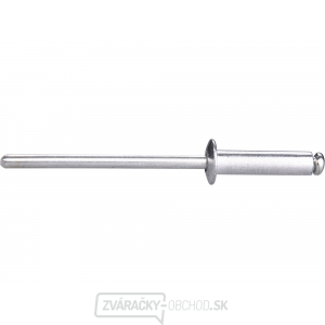 Sada hliníkových nitov 1000ks, O 3,2x12,7mm s plochou hlavou Sada hliníkových nitov 1000ks, O 3,2x12,7mm s plochou hlavou gallery main image