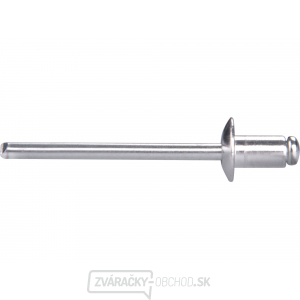 Sada hliníkových nitov 1000ks, O 4,0x6,4mm s plochou hlavou Sada hliníkových nitov 1000ks, O 4,0x6,4mm s plochou hlavou gallery main image