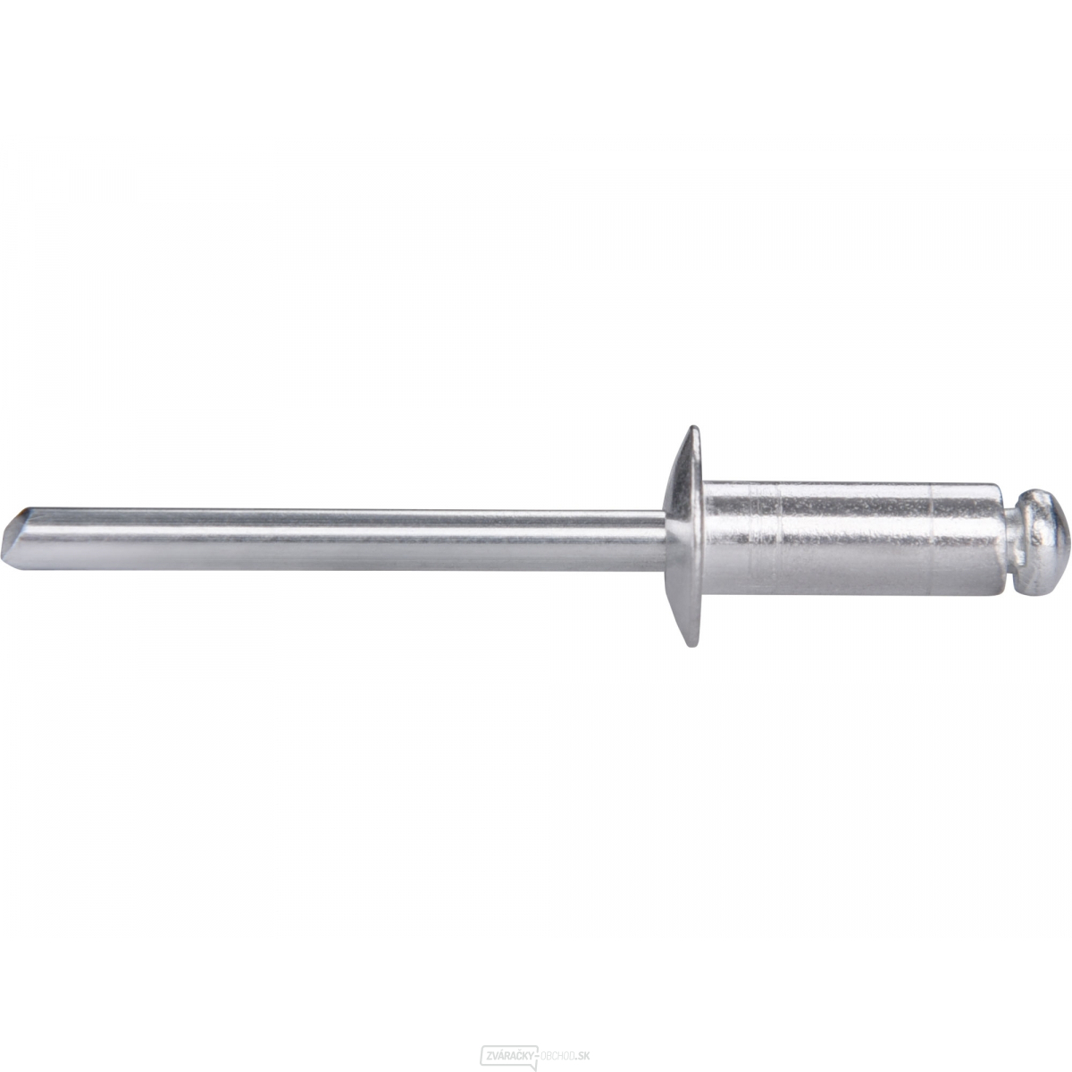 Sada hliníkových nitov 500ks, O 4,8x12,7mm s plochou hlavou