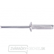 Sada hliníkových nitov 500ks, O 4,8x19mm s plochou hlavou Sada hliníkových nitov 500ks, O 4,8x19mm s plochou hlavou gallery main image