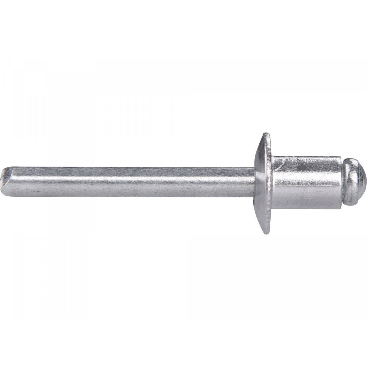 Sada hliníkových nitov 250ks, O 6,4x8mm s plochou hlavou