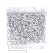 Sada hliníkových nitov 250ks, O 6,4x12,7mm s plochou hlavou Náhľad
