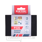 Brúsna špongia, 100x70x25mm, P220, štvorstranná, brúsny korund Náhľad