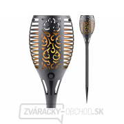 LED baterka s plameňom, 58 cm, solárne nabíjanie, 33 LED diód LED baterka s plameňom, 58 cm, solárne nabíjanie, 33 LED diód gallery main image