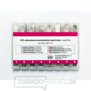 Sústružnícke nože z HSS s ostrím 8 mm - sada 8 kusov Sústružnícke nože z HSS s ostrím 8 mm - sada 8 kusov gallery main image