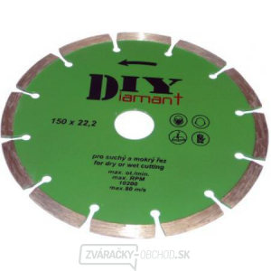 DIYS 125 - Segmentový diamantový kotúč gallery main image