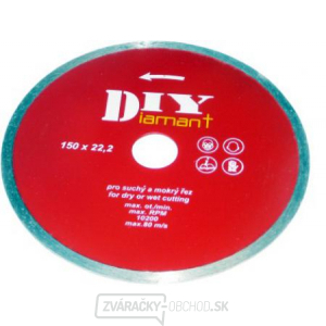 DIYC 125 - Diamantový kotúč po celom obvode
