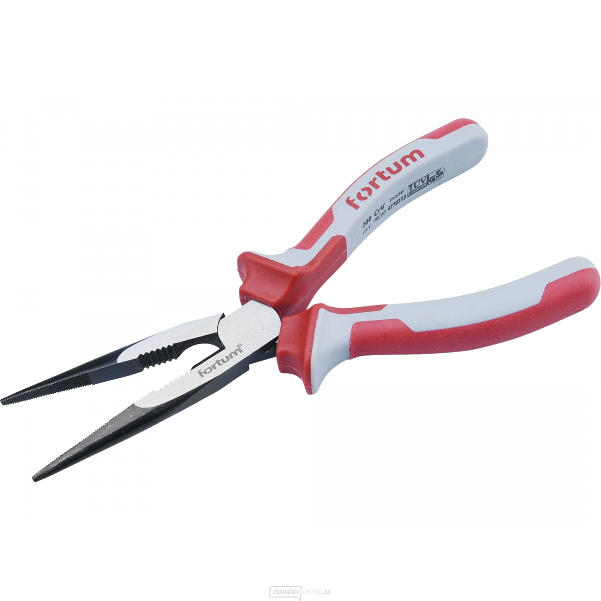 Kliešte půlokrúhle přímé, 200mm