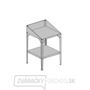 Oceľová polica LANITPLAST 60x60x41/81 cm dvojitá polica strieborná GSE3 LG2712 Oceľová polica LANITPLAST 60x60x41/81 cm dvojitá polica strieborná GSE3 LG2712 gallery main image