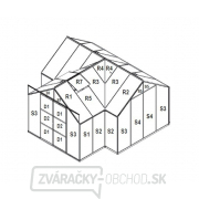 Náhradné zasklenie pre skleník VITAVIA SIRIUS PC 4 mm LG3048 gallery main image