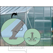 Náhradné zasklenie pre skleník VITAVIA URANUS 11500 PC 4 mm LG2543 Náhľad