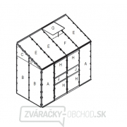 Náhradné zasklenie pre skleník VITAVIA IDA 3300 PC 4 mm LG3079 gallery main image