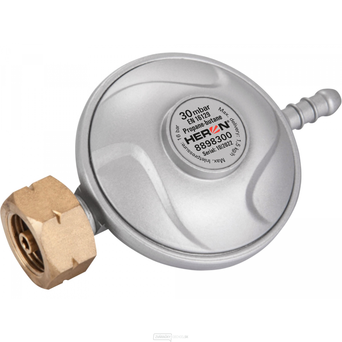 Regulátor tlaku, 30mbar (3kPa)