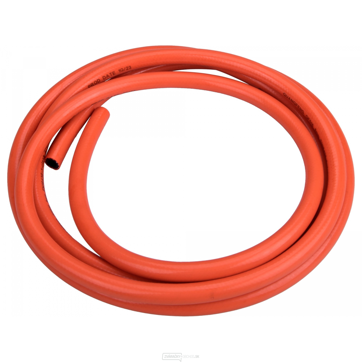 Hadica na propán-bután bez koncoviek, dĺžka 3 m, vnútorná. priemer 8 mm