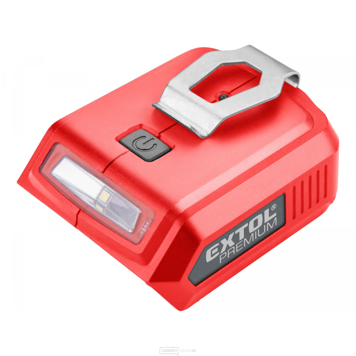 Nabíjačka batérií pre zariadenia USB, so svetlom, SHARE20V, bez batérie, 5V/2A