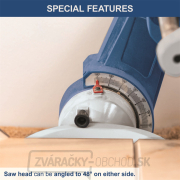 Pokosová píla Scheppach HM 305 SL s povrchovou úpravou a laserom náhled