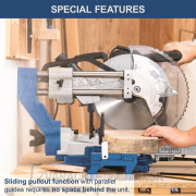 Pokosová píla Scheppach HM 305 SL s povrchovou úpravou a laserom náhled