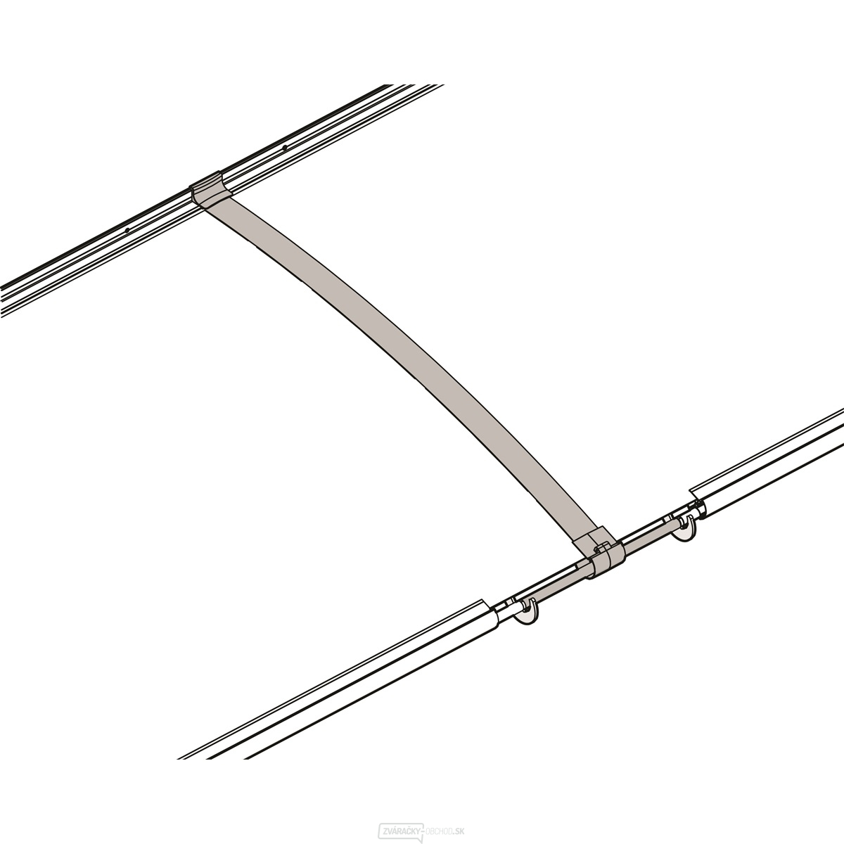 Palram Spojovací článok pre Aquila 1500/2050 