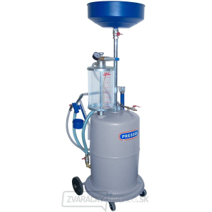 Mobilná pneumatická nádoba na olej s odsávacou jednotkou PRESSOL 27 632 680 Mobilná pneumatická nádoba na olej s odsávacou jednotkou PRESSOL 27 632 680 gallery main image