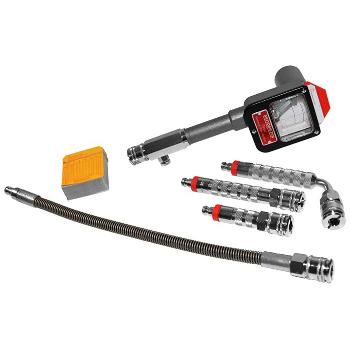 Meter kompresie so záznamom pre dieselové motory MOTOMETER 10-40 bar