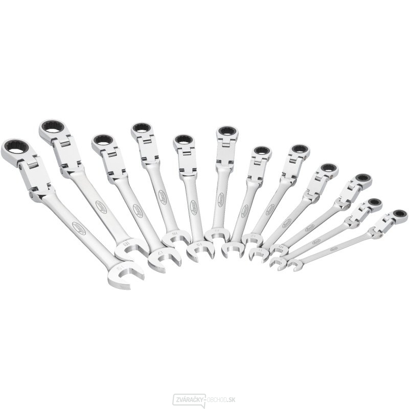 Sada dvojkĺbových račňových kľúčov V6752/12