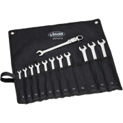 Sada dvojkĺbových račňových kľúčov V6752/12 Náhľad