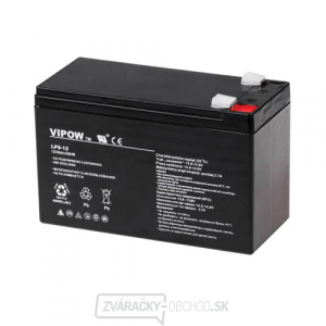 Batéria olovená 12V 9Ah VIPOW